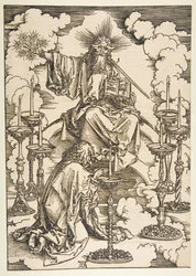 Saint John Beholding the Seven Golden Candlesticks, from The Apocalypse, n.d.