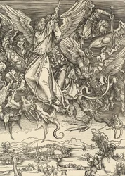 Saint Michael Fighting the Dragon, 1498