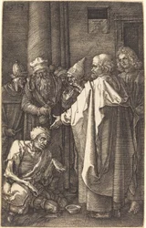 Saint Peter and Saint John Healing a Cripple at the Gate of the Temple