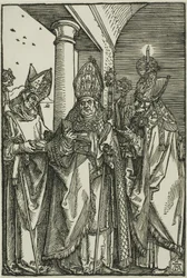 Saints Nicholaus, Ulrich, and Erasmus