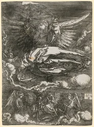 Veil of Veronica Held by an Angel