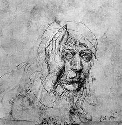 Self Portrait with a Bandage