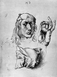 Self Portrait with a Pillow, 1493, 1936