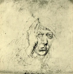 Self Portrait with a Bandage