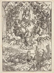 St. John before God and the Elders