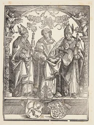 St. Stephen with Two Other Saints