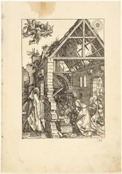 The Adoration of the Shepherds, from The Life of the Virgin