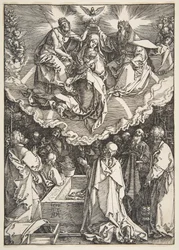 The Assumption and Coronation of the Virgin, from The Life of the Virgin, 1510