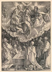 The Assumption of the Virgin, from the Life of the Virgin series
