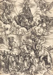 The Beast with Two Horns like a Lamb, probably c. 1496-1498