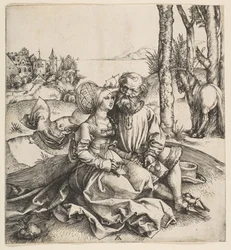 The Ill-Assorted Couple, ca. 1495