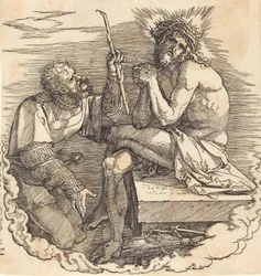 The Man of Sorrows Mocked by a Soldier, 1511