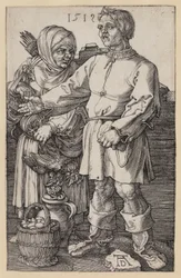 The Peasant Couple at Market