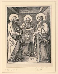 The Sudarium (Saints Veronica, Peter, and Paul), from The Little Passion Series