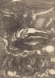 The Sudarium Held by One Angel