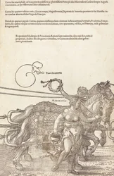 The Triumphal Chariot of Maximilian I The Great Triumphal Car (plate 3 of 8)