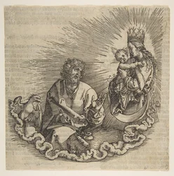 The Virgin Appearing to Saint John, Frontispiece to the Apocalypse