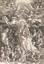The Virgin Surrounded by Many Angels, 1518