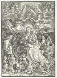 The Virgin Surrounded by Many Angels, 1518