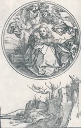The Virgin crowned by two Angels, c1515