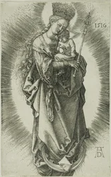 The Virgin on a Crescent with a Crown of Stars and a Scepter