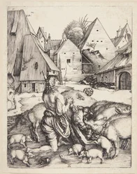The Prodigal Son Amid the Swine