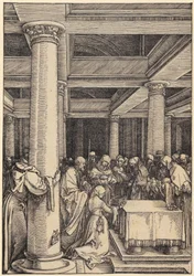 The Betrothal of Mary, Sheet 7 from the Series "The Life of the Virgin"