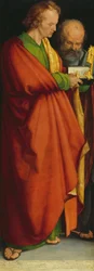 Four Apostles: Saints John the Evangelist and Peter