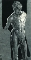 Self-Portrait in the Nude