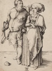 A Cook and His Wife, c.1496