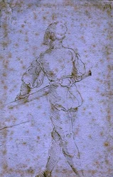 A Man with an Oar