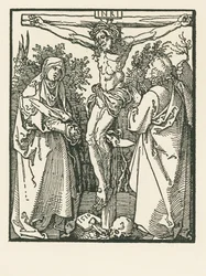 Christ on the Cross with Virgin Mary and Saint John