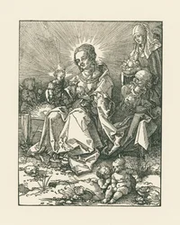 Madonna on a Grassy Bank with St. Joseph and St. Anne