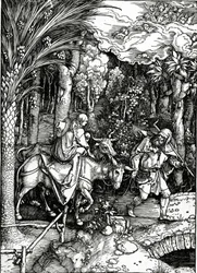 The Flight into Egypt, from the 