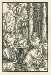 The Hermits Saint Anthony the Great and Saint Paul, c.1503-04