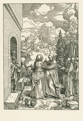 The Visitation - Saint Mary Visits Saint Elisabeth