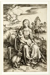 Virgin and Child with Monkey