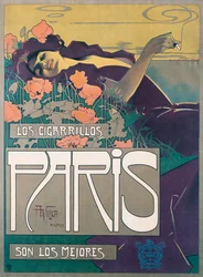 Cigarrillos Paris Poster