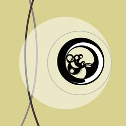Abstract Swirl Circles