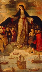 The Virgin of the Navigators (centre panel)