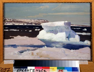 The Kara Sea, View of the Novaya Zemlya