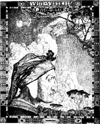 Dante Alighieri, Medieval Italian Poet, 1921