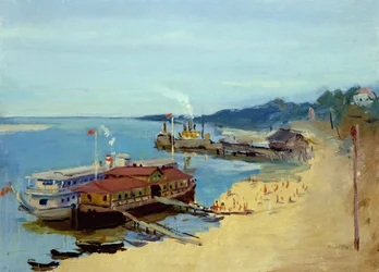 Boats on the Volga
