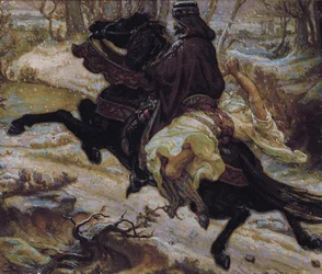 Slavic Count with a Female Captive