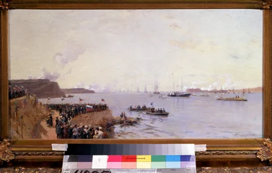 Arrival of Emperor Alexander III in Sevastopol