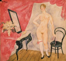 Woman with a Mirror