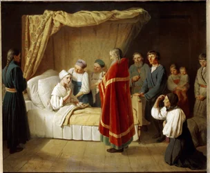 The Eucharist to the Dying