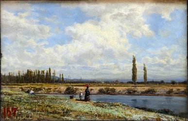 Vichy. Banks. Noon