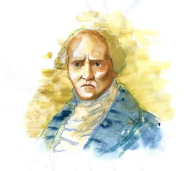 Portrait of Charles Fourier (1772-1837), English philosopher and economist
