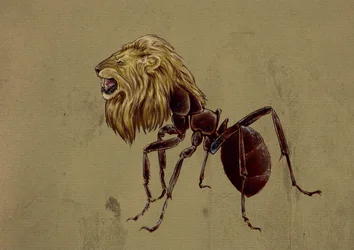 Representation of a Myrmecoleo